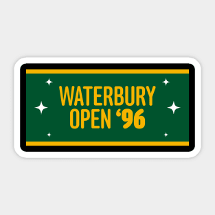 Waterbury Open '96 - Green and Yellow Design Sticker